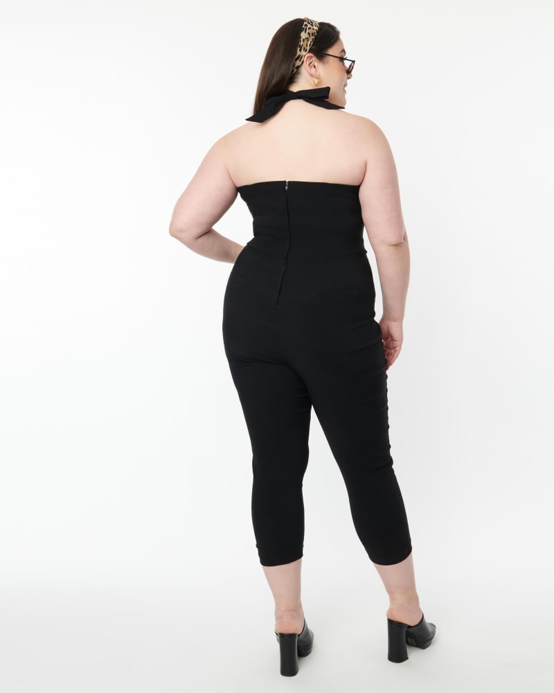 Vintage black jumpsuit deals